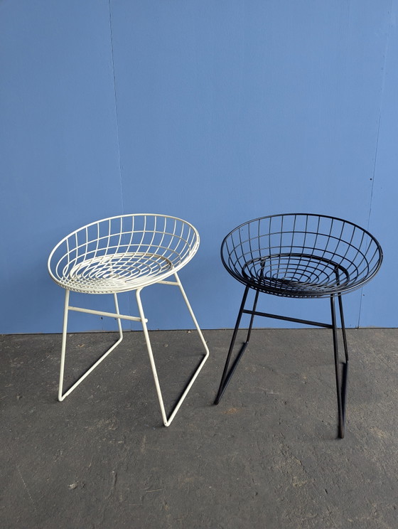 Image 1 of 2x Pastoe Wire stool KM05