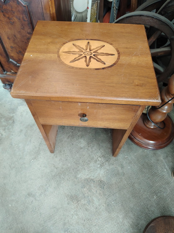 Image 1 of Victorian bedside table