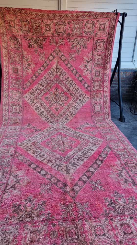 Image 1 of Groot Beni mguild berber tapijt 184x400 cm