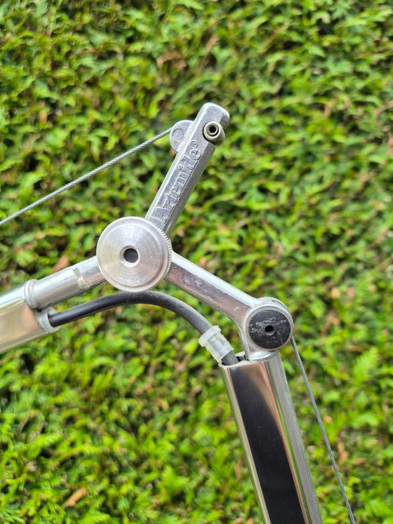 Artemide Tolomeo Terra con anello ruote originale – Lampade da terra, Metal, Aluminium (photo 4 of 8)