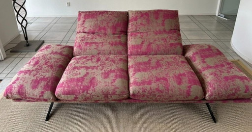 Koinor Design Bank 2-zits - Roze/Beige Gemêleerd