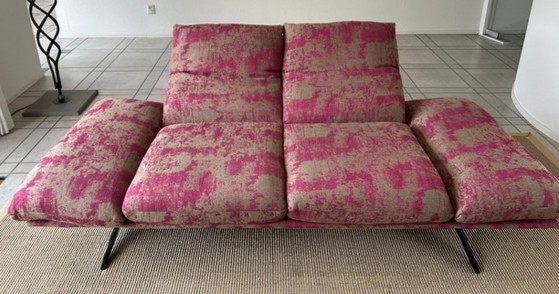 Image 1 of Koinor Design Bank 2-zits - Roze/Beige Gemêleerd