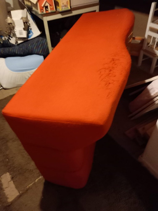 Vintage 2-zits "ABCD" wollen sofa door Pierre Paulin voor Artifort, 1968 - 2 zitsbank - Tweedehands - 165x73x65 (LxBxH) 
