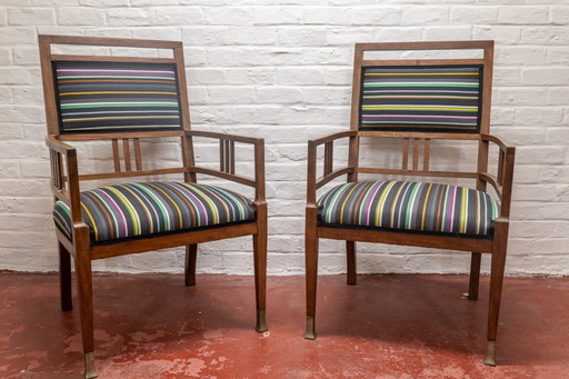 Ensemble de style Empire (canapé + fauteuils 2x)