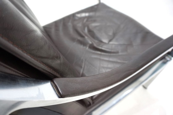 Image 1 of Knoll Art Collection Leder-Loungesessel von Rudolf B. Glatzel, 1970