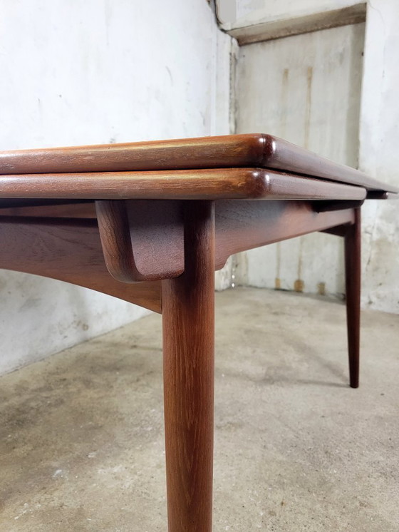 Image 1 of Dänischer Teakholz-Esstisch AT 312 von Hans Wegner für Andreas Tuck