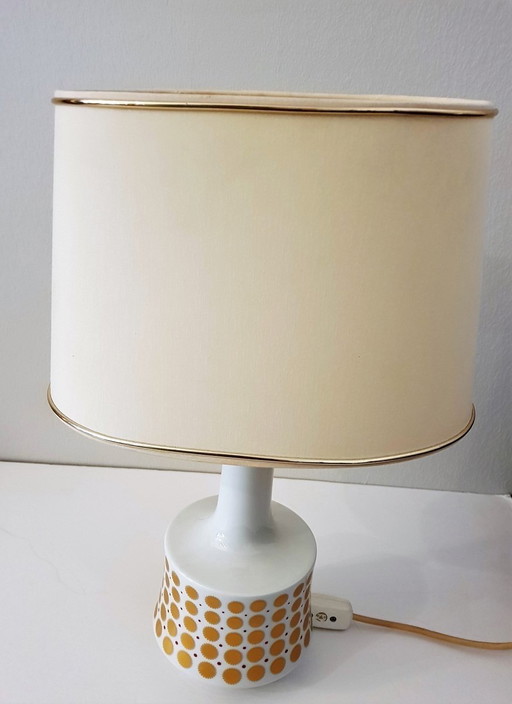 Lampada da tavolo e vaso, anni '60