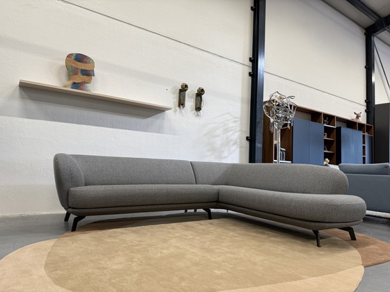 Image 1 of New Leolux Flint Corner Sofa Mondo Fabric