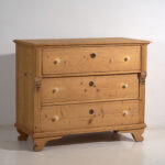 Antique three drawer dresser (c.1920) #57 – Chest of drawers (photo 6 of 40)