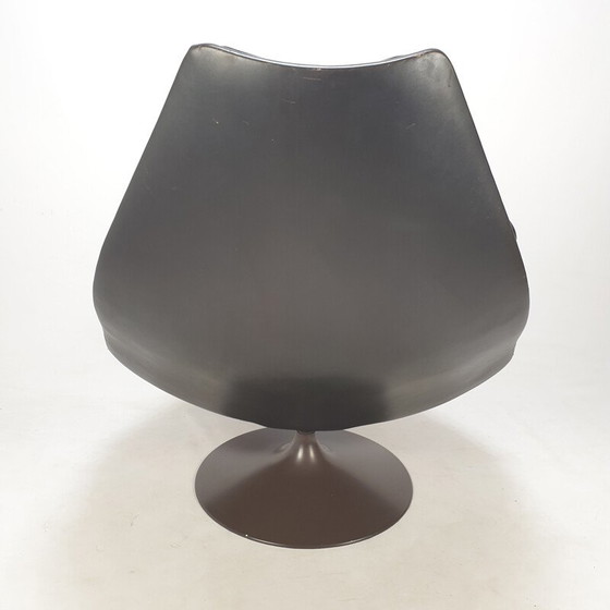 Image 1 of F588 vintage armchair with ottoman by Geoffrey Harcourt for Artifort, 1960