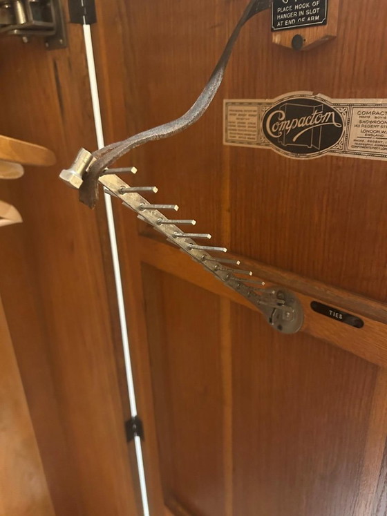 Ropero Compactom, madera marrón, Vidrio, Vintage (foto 2 de 9)