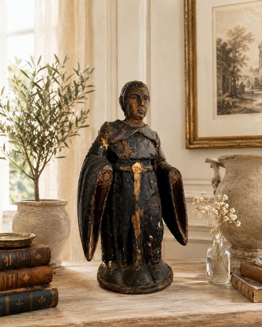 Primitive iberische Andachtsskulptur, Spätgotik, 15.–16. Jahrhundert