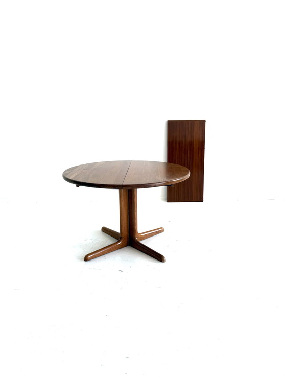 Table à manger extensible vintage, Skovby Møbelfabrik '60 – Tables de salle à manger, Wood, Metal (photo 11 of 13)
