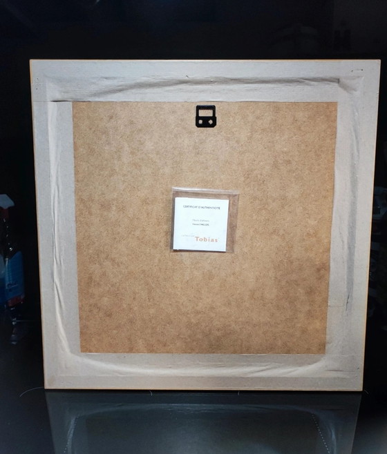 Image 1 of Lithograph "Flowers from Elsewhere" signed Vallois