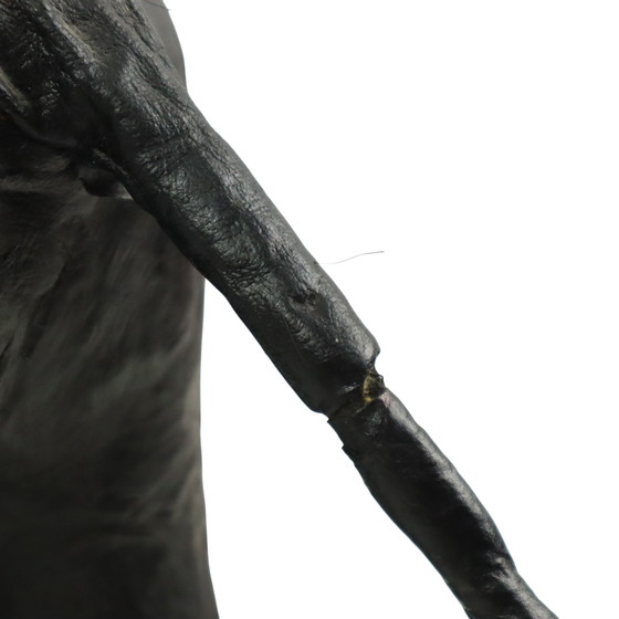 Image 1 of Elefante in pelle vintage di grandi dimensioni stile Omersa