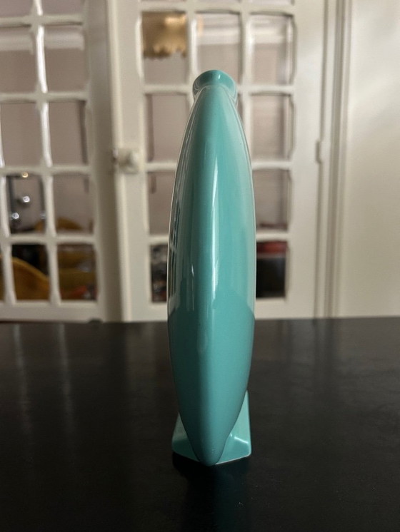 Image 1 of grüne Vase 80er Jahre