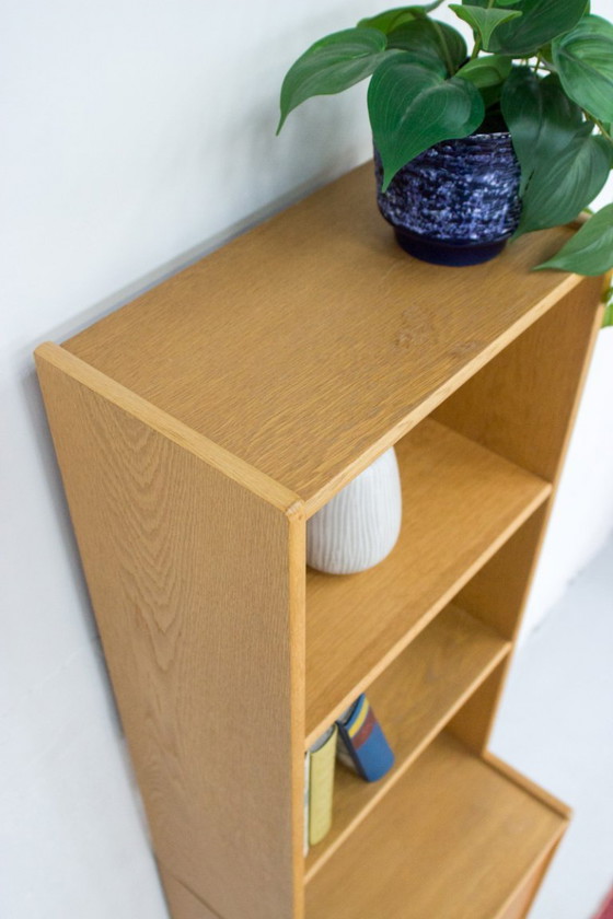 Image 1 of Libreria d'epoca a ripiani alti in rovere