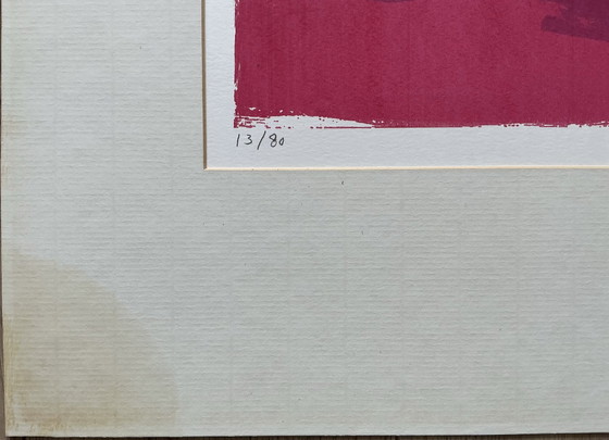 Anton Vrede - “Sol-Ya-Koo”, serigrafia (incorniciata) – Arte, Carta, Legno (photo 13 of 14)