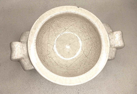 Image 1 of Art Deco bowl by Paul Bonifas, signed and numbered. Width 24 cm