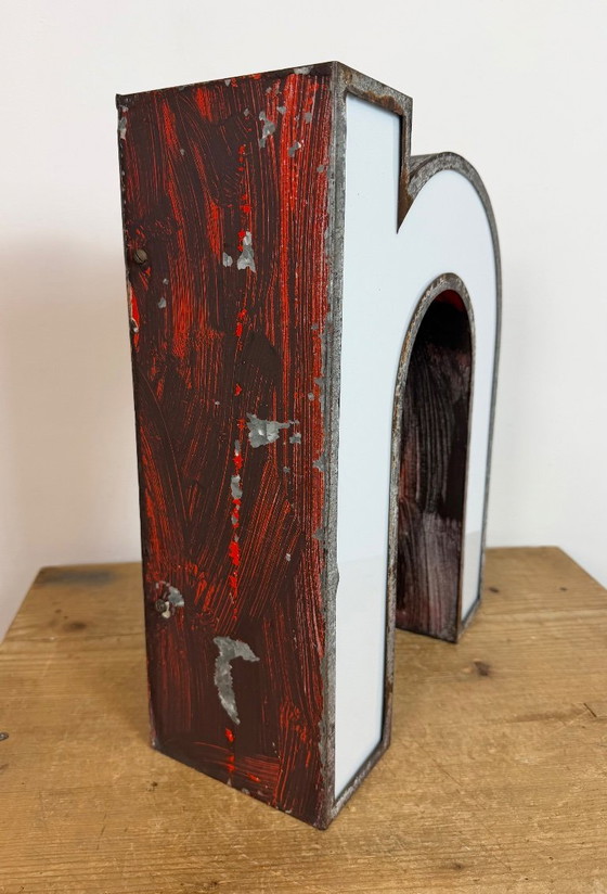 Image 1 of Vintage Illuminated Advertising Letter N , 1960s
