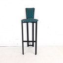 4x sgabello da bar vintage in stile Memphis