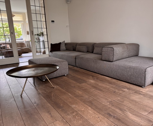 Divano modulare Leolux Loya (400 cm) con pouf – Studio Truly Truly – Design Classic – 3 5 zitsbanken, Cotton (photo 2 of 5)
