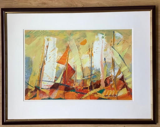 Unique painting by Mark Wróbel