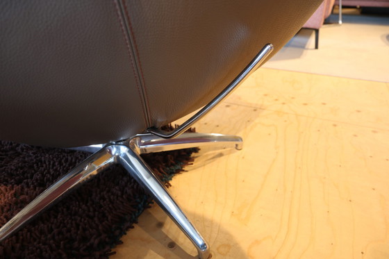 Image 1 of Sillón reclinable Leolux Caruzzo con otomana