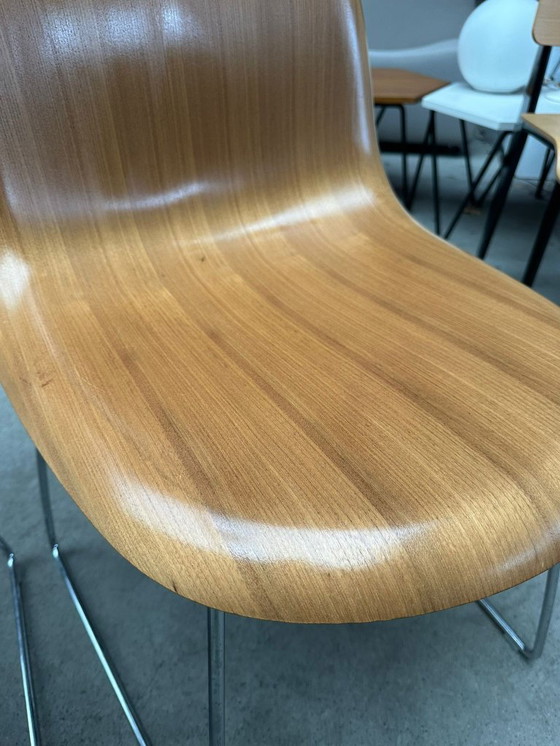 Image 1 of 4 sedie Gubi 3D in legno (altre disponibili)