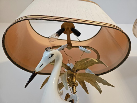 Image 1 of Lamps/vintage, a pair of unique Mangani lamps,Italy, 1960s/1970s.