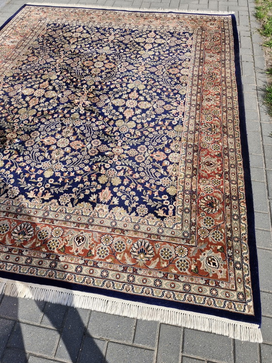 Autentico Tappeto Persiano Kashan Annodato a Mano 310 x 250 cm – Tappeti, Cotton, Wool (photo 3 of 15)