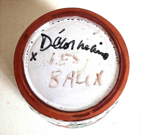 Image 1 of Vaso in ceramica Vallauris, anni '70, altezza 14,2 cm