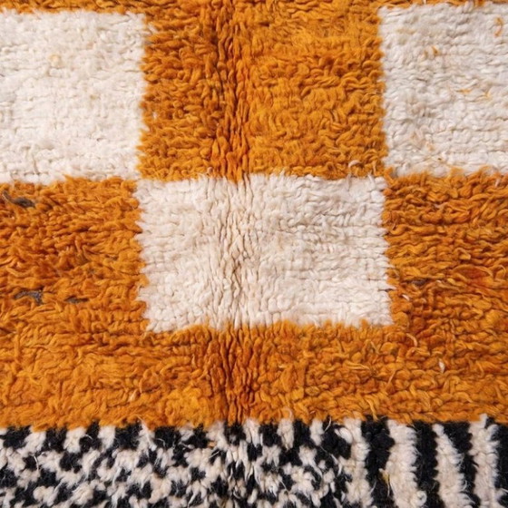 Tappeto arancione fatto a mano proveniente dai monti dell'Atlante, 250 cm x 150 cm – Tappeti, Wool (photo 4 of 7)