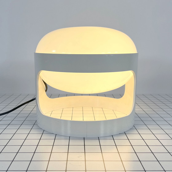 Image 1 of White Kd27 Table Lamp By Joe Colombo For Kartell, 1960S