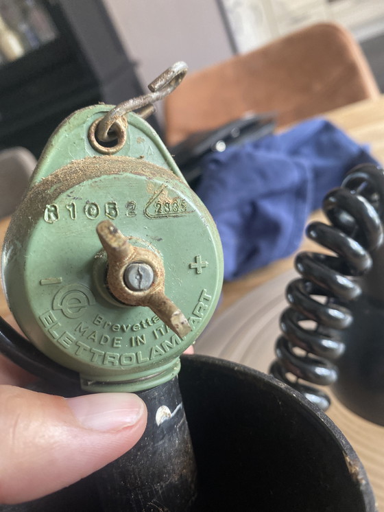 Image 1 of Lampada a sospensione vintage italiana - Elettrolampart - Brevettato anni '70-'80