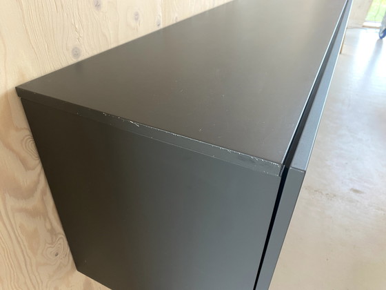 Image 1 of Italian LEMA Wall Cabinet in the Color Anthracite