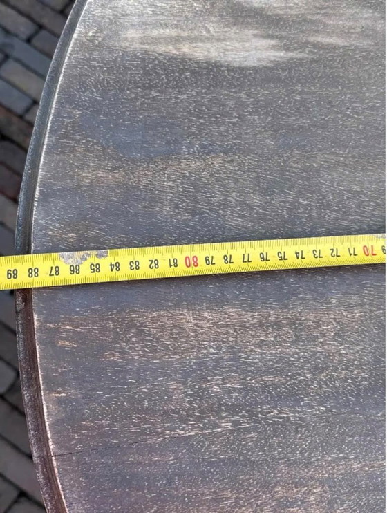 Image 1 of Classic oval table with ball base