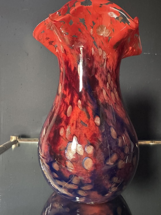 Image 1 of Murano glass vase from the 1970s
