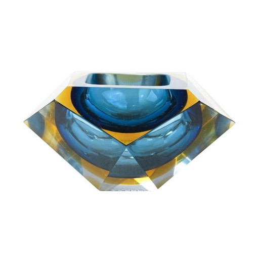 Bol en verre de Murano, design italien, années 1960, fabriqué en Italie