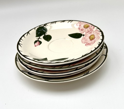 Título para Whoppah Villeroy & Boch “Wild Rose” – Juego de 6 platillos, porcelana pintada a mano