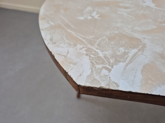 Image 1 of Vintage 1950s, 1960s Mid-Century coffee table/kidney table.