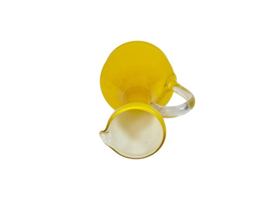 Empoli Glass - AV Hand - Opaline - Soufflé à la bouche - Pichet - Années 70 - – Verres et carafes (photo 6 of 8)