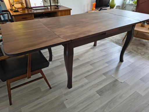 Extendable dining table from the 1960s