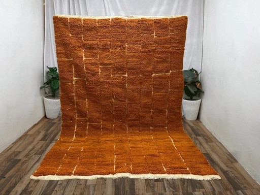 Traditioneller, handgefertigter Wollteppich 2/3 m