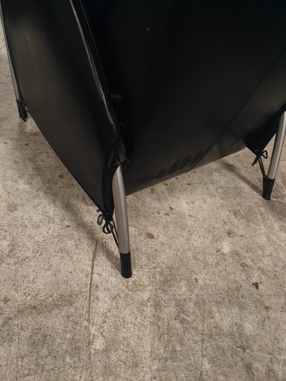 Gelderland 6020 Fauteuil in Zwart Leder, Jan des Bouvrie – Leather (photo 12 of 14)