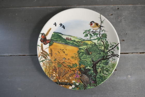 Image 1 of Assiettes décoratives Wedgwood 3 x par Colin Newman 1987