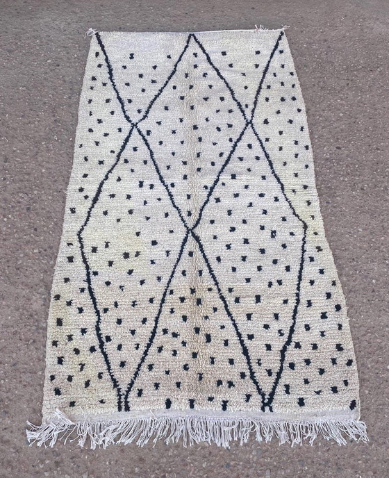 Handgemaakt Traditioneel Vloerkleed van Zuivere Wol Maatwerk 2/3 M – Aime Té, Vloerkleden en tapijten, Wool (photo 5 of 8)