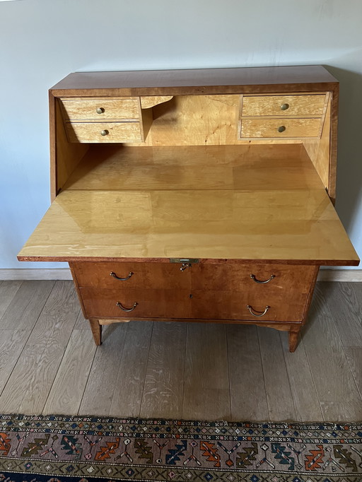 Placage d'érable Imexcotra Design belge années 1960 à vendre en très bon état