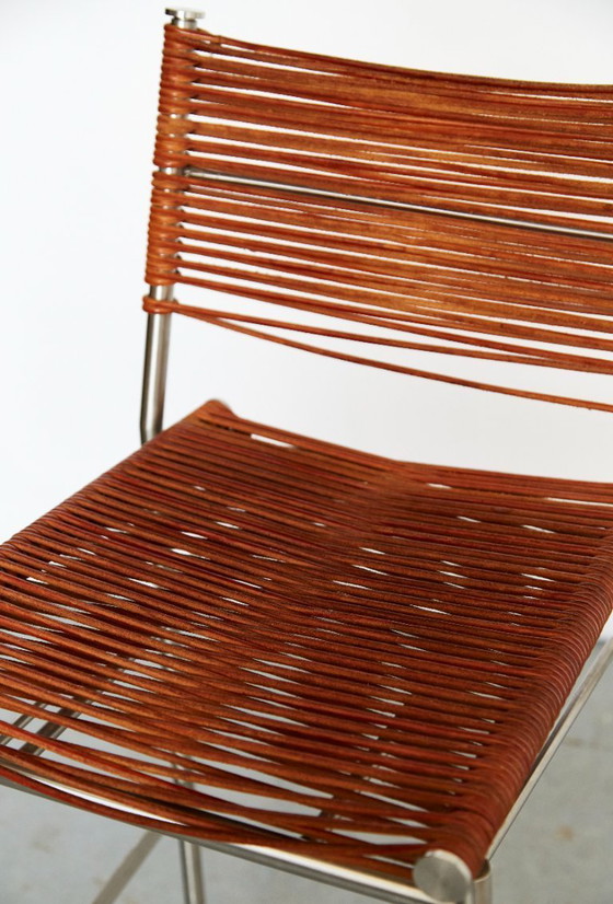 Image 1 of Pair Tito Agnoli Barstools "MissB" for Pierantonio Bonacina