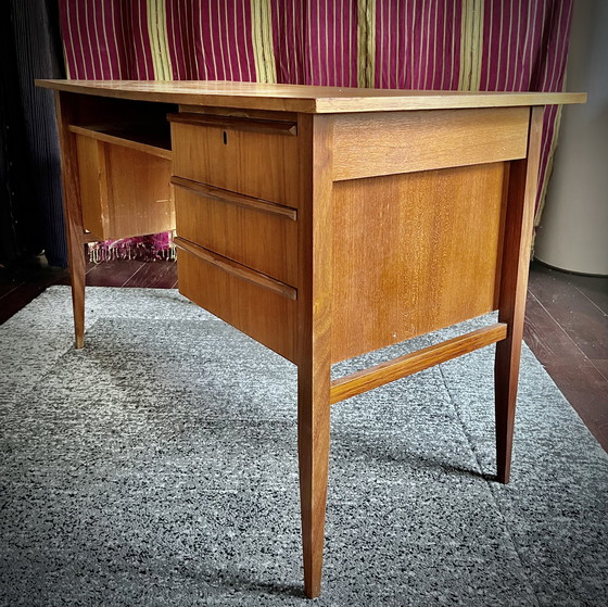 Image 1 of Elegant Danish vintage desk 1960s